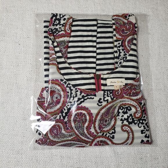 Meadow Rue Mixed Media Sleeveless Top Size MEDIUM - Picture 12 of 12